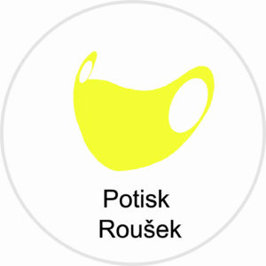 Potisk roušek